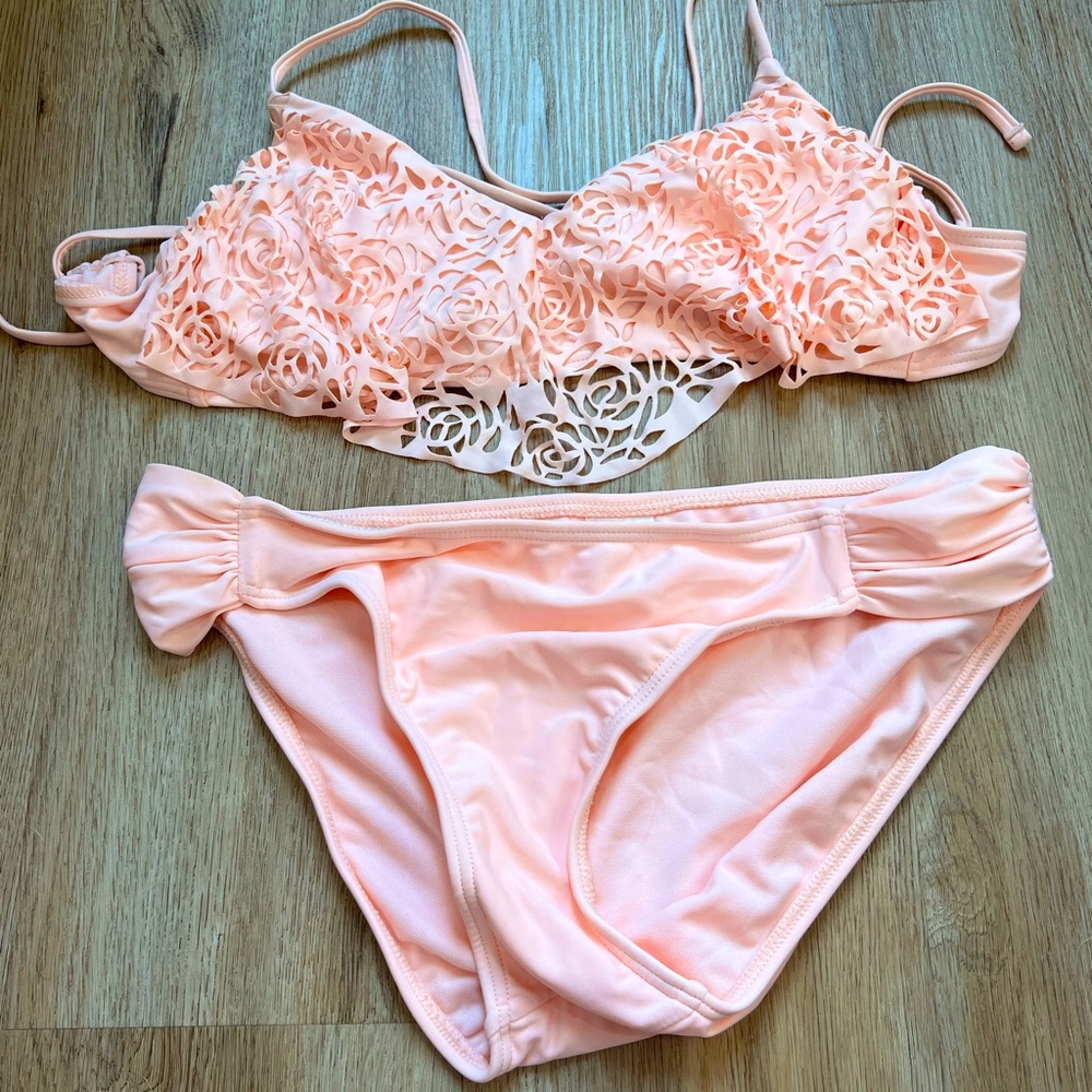 Two piece bathing suit